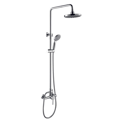 Coloana de dus Pyramis ROTA PLUS, canula rotunda, para de dus cu sistem anticalcar, finisaj cromat - EpicHome.ro