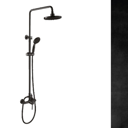 Coloana de dus Pyramis ROTA , canula rotunda, para de dus cu sistem anticalcar, mecanism cu discuri ceramice - EpicHome