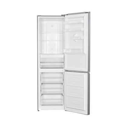 Combina frigorifica Pyramis FSK200 Black Glass, total NO FROST, clasa F, capacitate totala 347 litri - EpicHome.ro