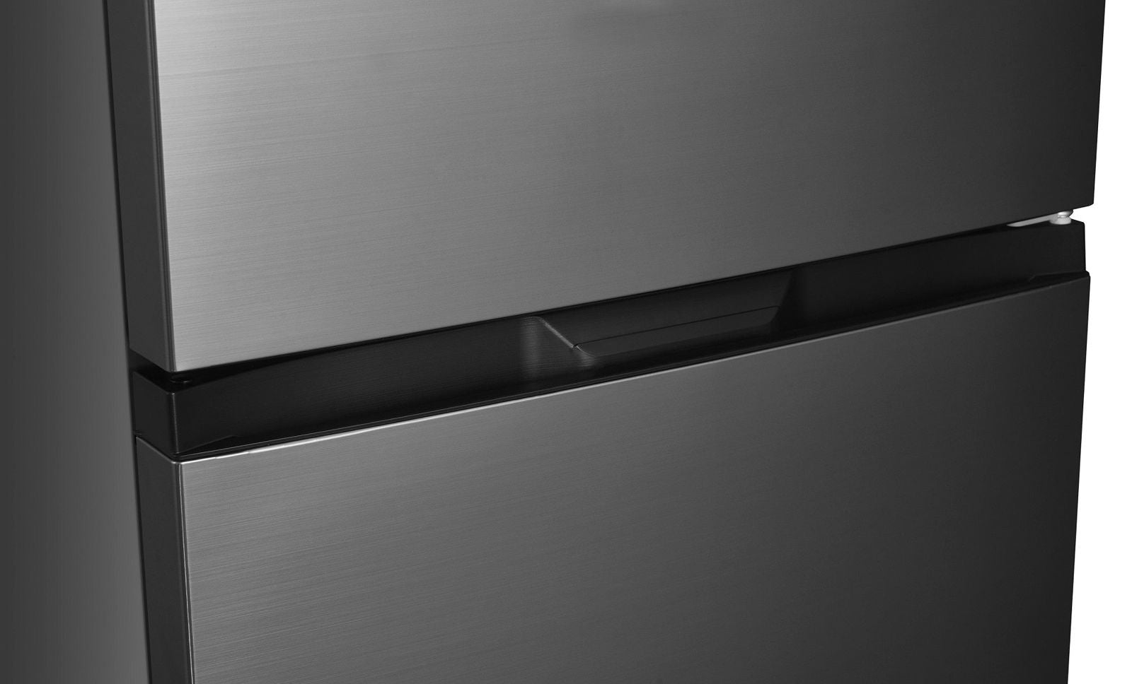 Combina frigorifica Pyramis FSO 185 Inox, Inverter, total NO FROST, clasa E, capacitate totala 323 litri - EpicHome.ro