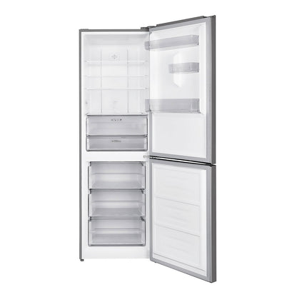 Combina frigorifica Pyramis FSO 185 Inox, Inverter, total NO FROST, clasa E, capacitate totala 323 litri - EpicHome.ro