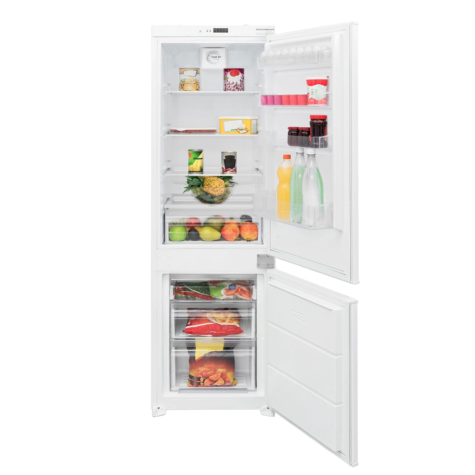 Combina frigorifica incorporabil Pyramis VE27RO61, FROST FREE, clasa E, capacitate totala 243 litri - EpicHome.ro