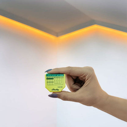 Controller benzi LED Shelly Plus RGBW PM 12/24V (WiFi) - EpicHome