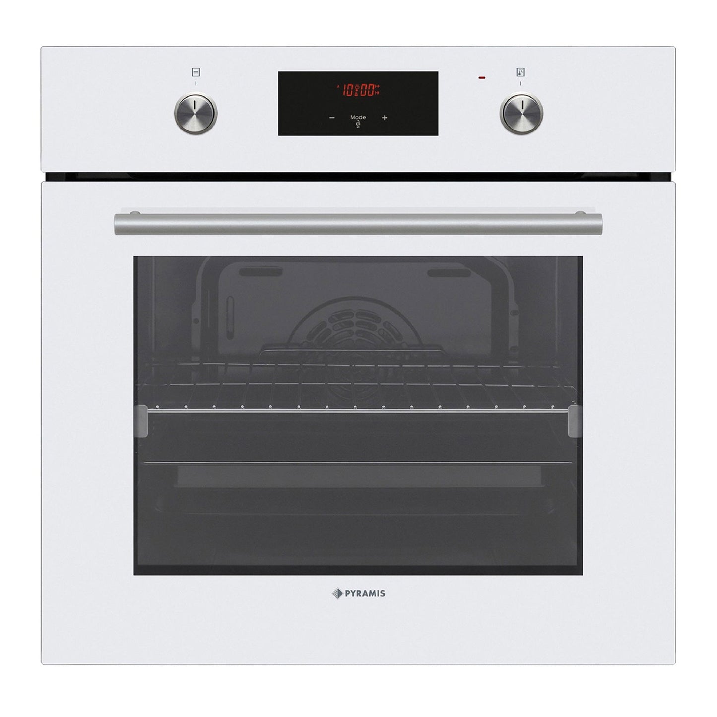 Cuptor electric Pyramis 60IN 20.22.31.51 Pearl Glass, 8 functii, clasa A, 69 litri, Soft Close, butoane retractabile - EpicHome.ro