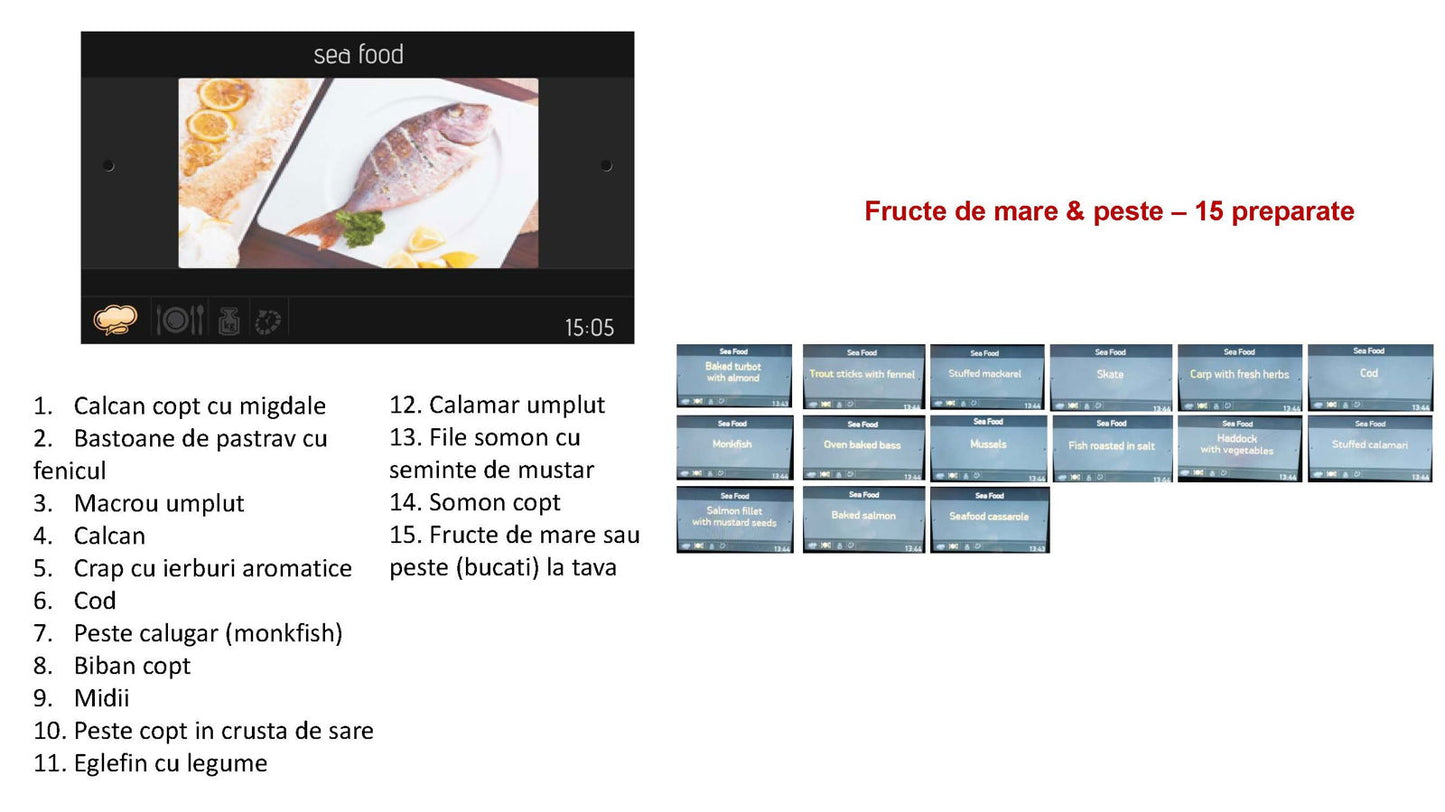 Cuptor electric Pyramis 6OIN BO112V Full Black Glass, 9 functii, moduri automate de gatit, clasa A, 78 litri, Touch control - EpicHome.ro
