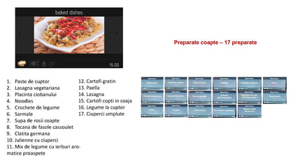 Cuptor electric Pyramis 6OIN BO112V Full Black Glass, 9 functii, moduri automate de gatit, clasa A, 78 litri, Touch control - EpicHome.ro