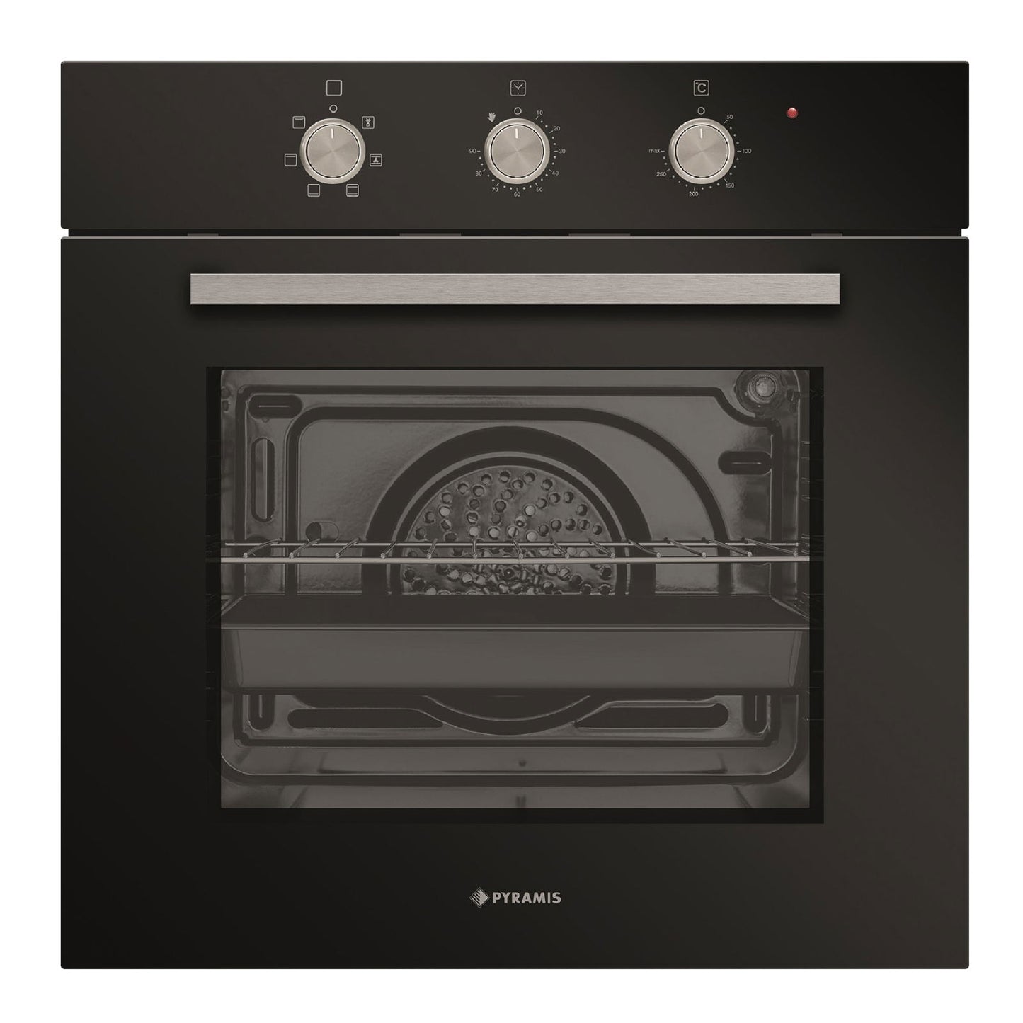 Cuptor electric Pyramis 731016 PK, 6 functii, clasa A, 73 litri, timer mecanic, butoane retractabile - EpicHome.ro