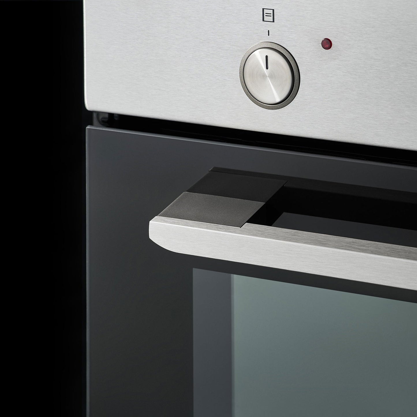 Cuptor electric Pyramis PO78010008SIX Black Glass si Inox, 8 functii, clasa A, 78 litri, butoane rotative - EpicHome.ro