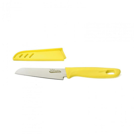 Cutit  Cu Teaca  9.5 Cm, Galben - EpicHome