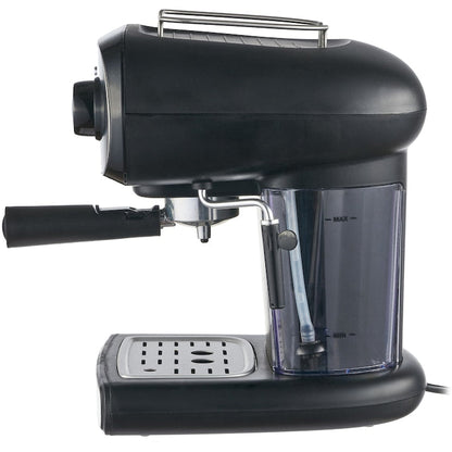 Espressor manual Heinner Black Boquette HEM-1100BKX, 850W, 15bar, Negru/Inox - EpicHome