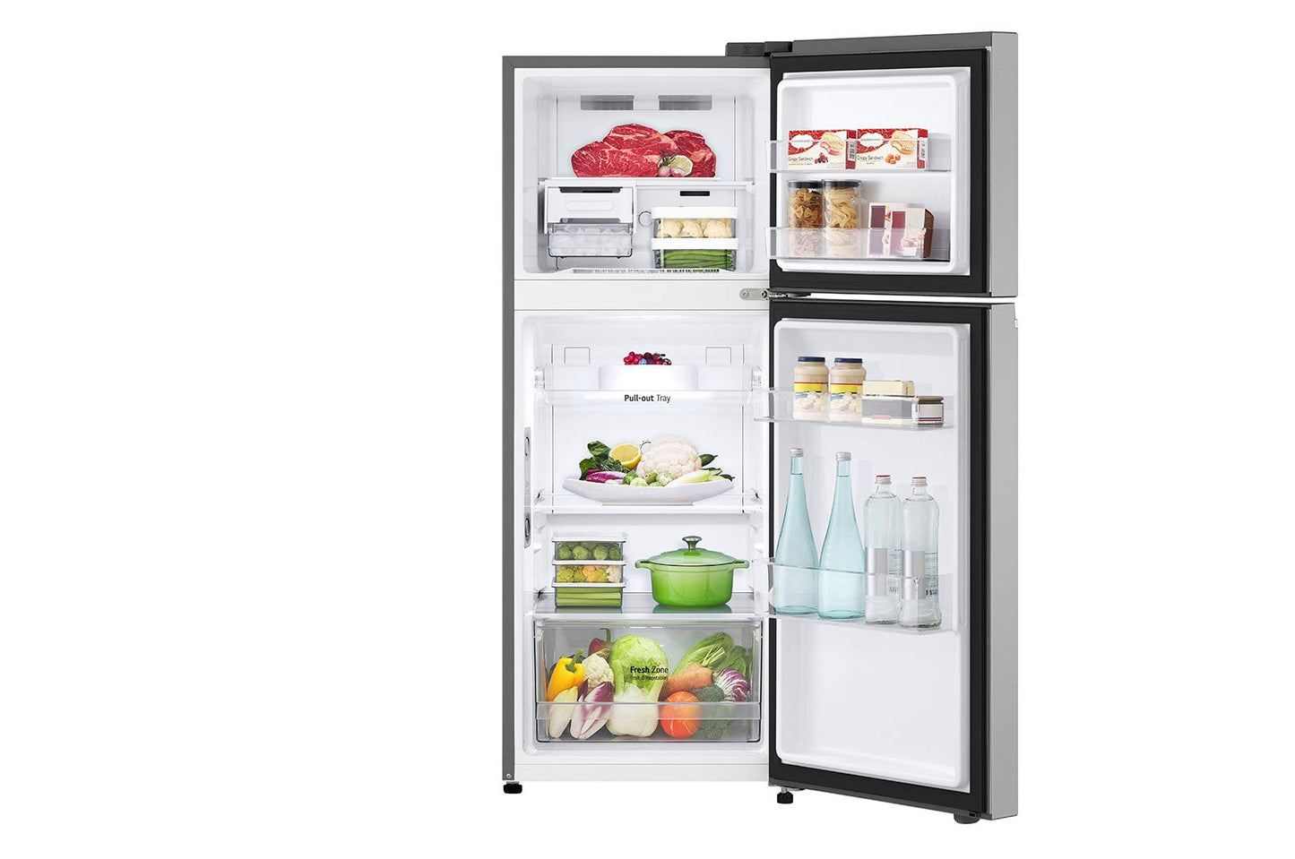 Frigider LG GTBV22PYGKD, 217 L, Full No Frost, Compresor Smart Inverter, Multi-Air Flow - EpicHome