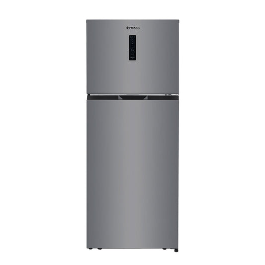 Frigider cu doua usi Pyramis FSP 178 Inox, Inverter, total NO FROST, clasa E, capacitate totala 415 litri - EpicHome.ro