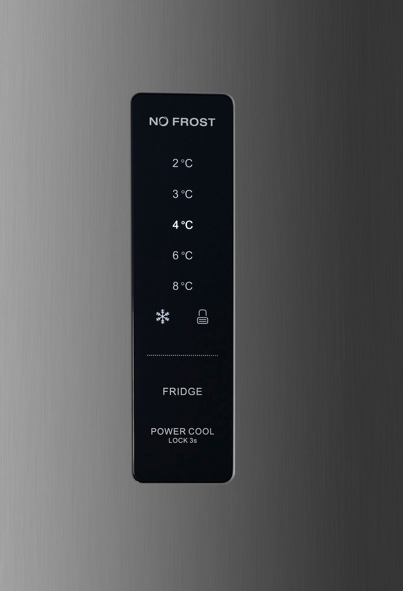 Frigider cu doua usi Pyramis FSP 178 Inox, Inverter, total NO FROST, clasa E, capacitate totala 415 litri - EpicHome.ro