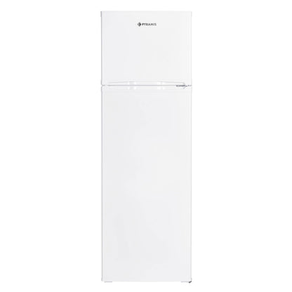 Frigider cu doua usi Pyramis FSR 165 White, sistem racire Static, clasa F, capacitate totala 248 litri - EpicHome.ro