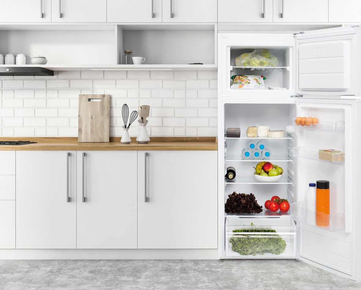 Frigider cu doua usi Pyramis FSR 165 White, sistem racire Static, clasa F, capacitate totala 248 litri - EpicHome.ro