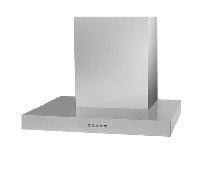 Hota decor Pyramis LEVE, 1 motor, INOX, butoane pivotante, 379m³h - EpicHome.ro