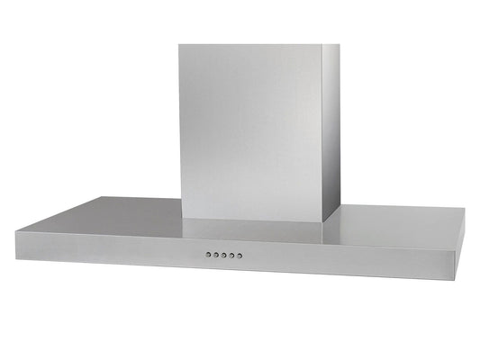 Hota decor Pyramis LEVE, 1 motor, INOX, butoane pivotante, 379m³h - EpicHome.ro