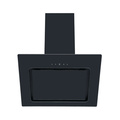 Hota decor Pyramis MAGIC Black Glass, 1 motor turbo, Touch control, 625m³h - EpicHome.ro