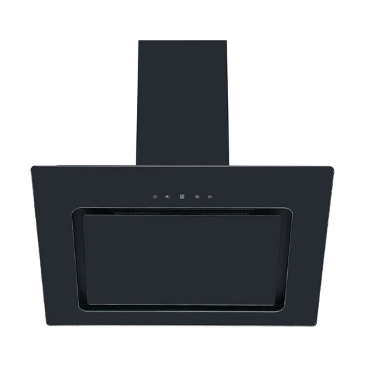 Hota decor Pyramis MAGIC Black Glass, 1 motor turbo, Touch control, 625m³h - EpicHome.ro