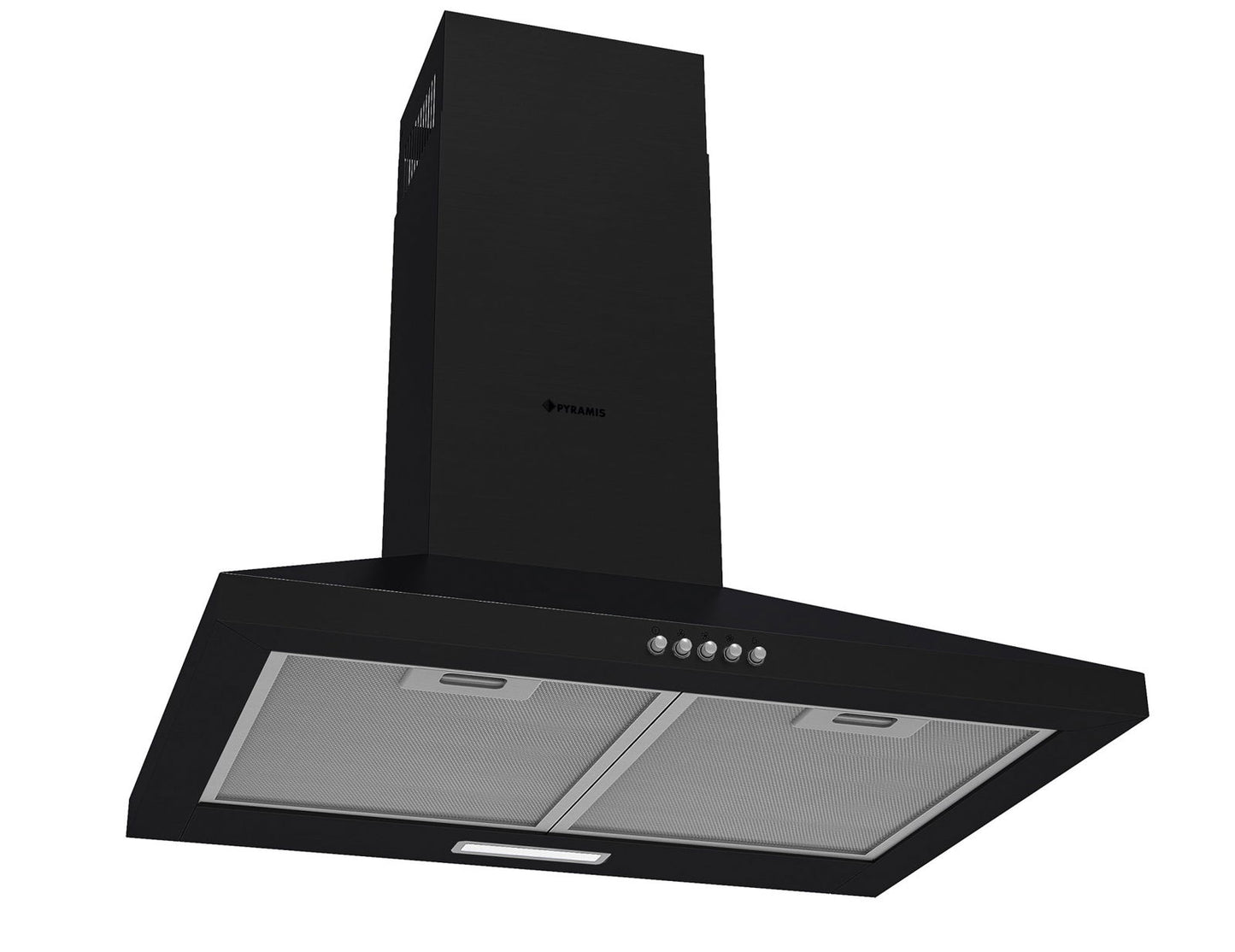 Hota decor Pyramis MDSC, 1 motor, butoane pivotante, 408m³h, 60cm - EpicHome.ro