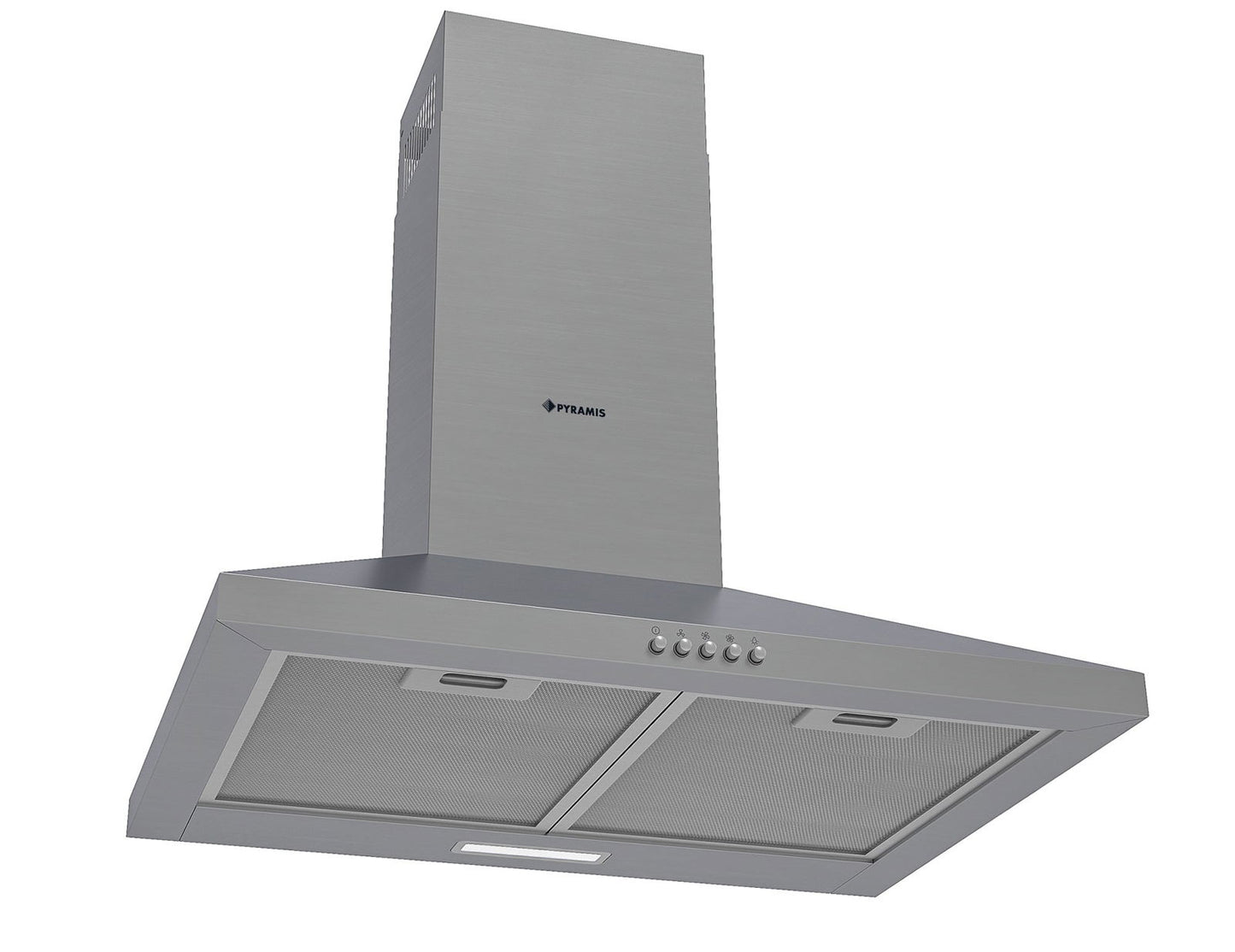 Hota decor Pyramis MDSC, 1 motor, butoane pivotante, 408m³h, 60cm - EpicHome.ro