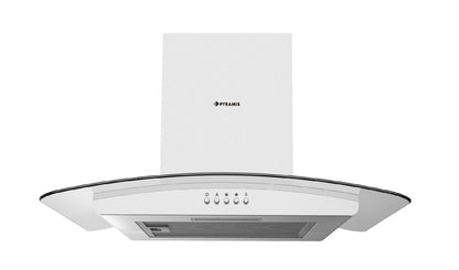 Hota decor Pyramis MD Elegant, 1 motor, butoane pivotante, 403m³h - EpicHome.ro