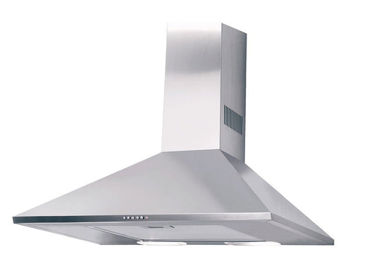 Hota decor Pyramis Square Chimney CH105E, 1 motor, Inox, 440m³h, 60cm - EpicHome.ro