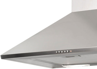 Hota decor Pyramis Square Chimney CH105E, 1 motor, Inox, 440m³h, 60cm - EpicHome.ro