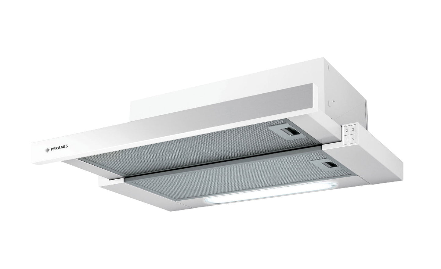 Hota telescopica Pyramis ELITELINE, 1 motor, 336m³h, 60cm - EpicHome.ro