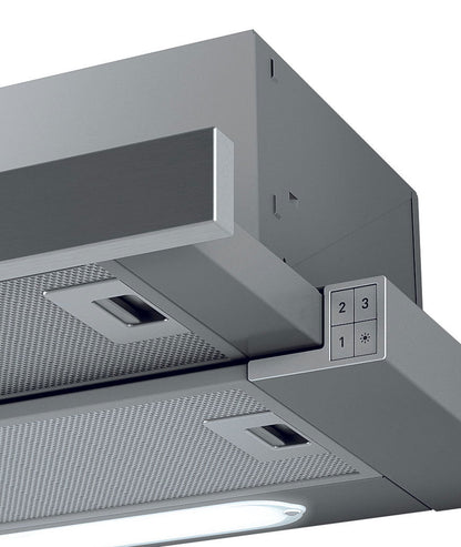 Hota telescopica Pyramis ELITELINE Inox, Turbo, 1 motor, 581m³h, 90cm - EpicHome.ro