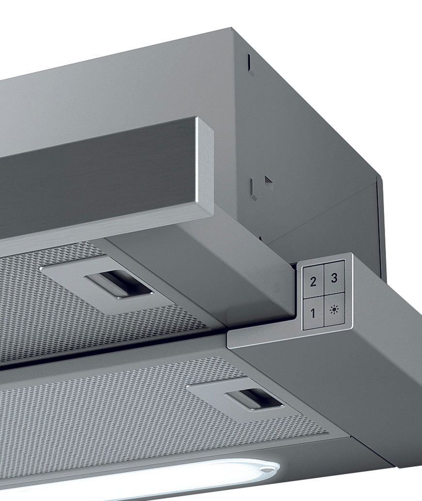 Hota telescopica Pyramis ELITELINE, Turbo, 1 motor, 581m³h, 60cm - EpicHome.ro