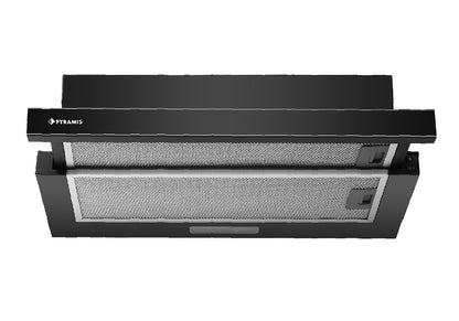 Hota telescopica Pyramis MDER Power, 1 motor, 409m³h, 60cm - EpicHome.ro