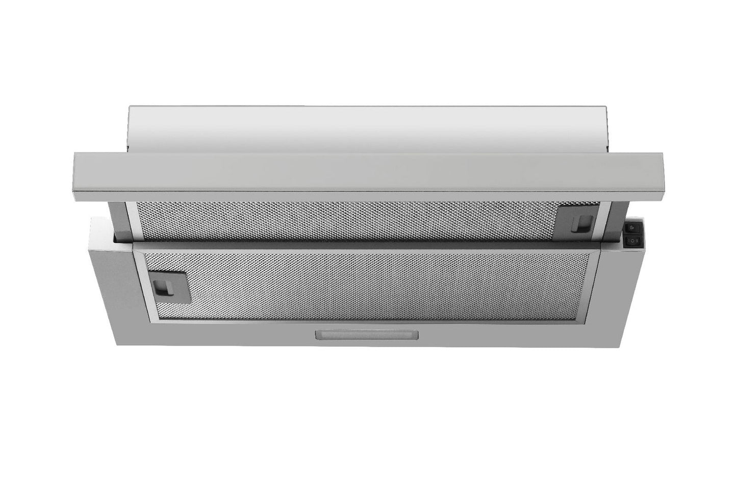 Hota telescopica Pyramis MDER Power Glass, 1 motor, 409m³h, 60cm - EpicHome