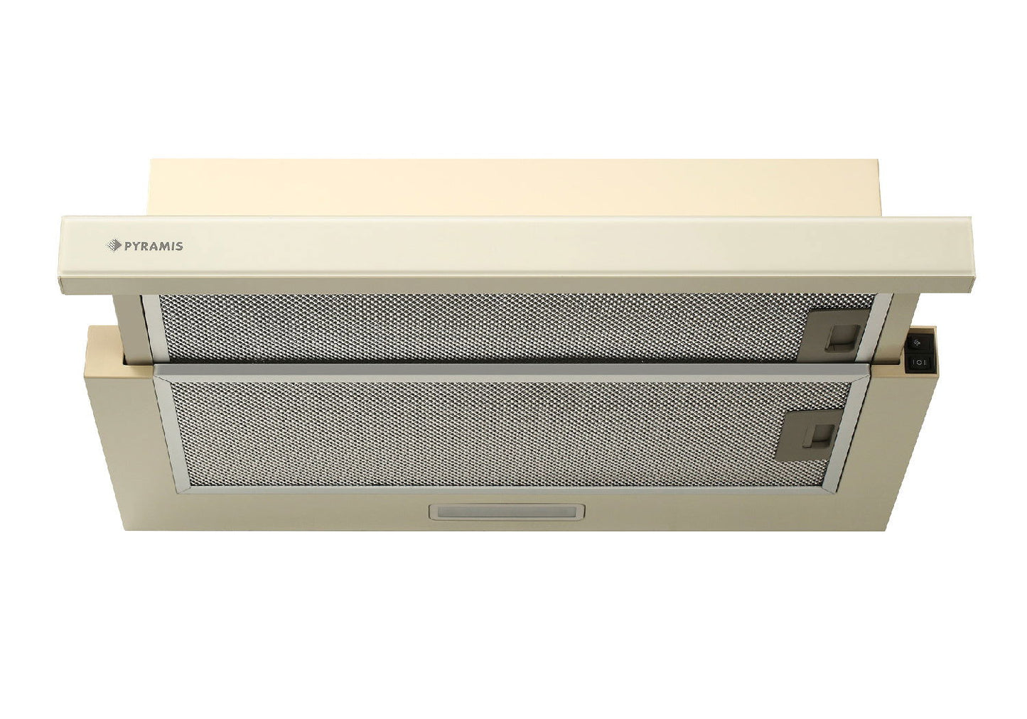 Hota telescopica Pyramis MDER Power Glass, 1 motor, 409m³h, 60cm - EpicHome.ro