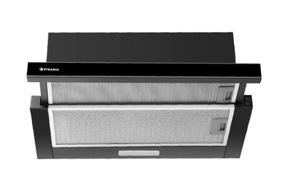 Hota telescopica Pyramis MDT SL, 1 motor Turbo, 573m³h, 60cm - EpicHome.ro