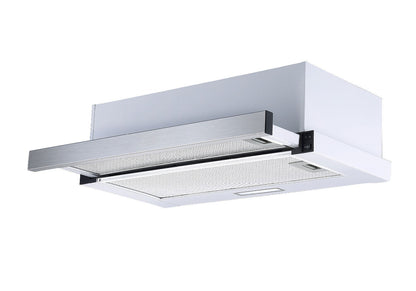 Hota telescopica Pyramis Power Sliding, 1 motor, 319m³h, 60cm - EpicHome.ro