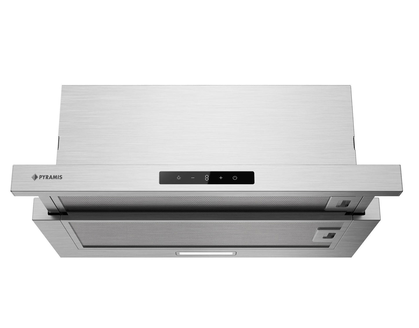 Hota telescopica Pyramis Premium Power MDT, Touch Control, 1 motor Turbo, 573m³h, 60cm - EpicHome.ro