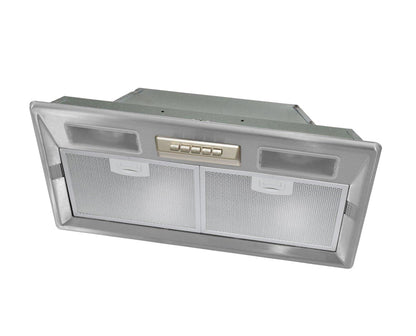 Hota total incorporabila Pyramis BEETLE, 1 motor, 379m³h, Inox, 53cm - EpicHome.ro