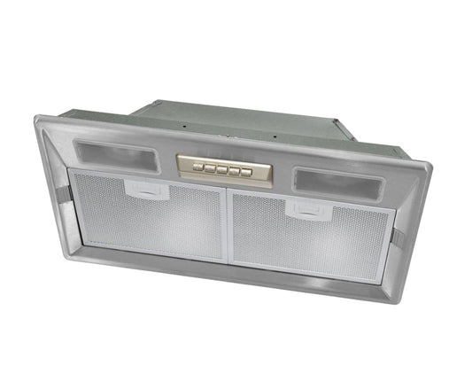 Hota total incorporabila Pyramis BEETLE, 1 motor, 379m³h, Inox, 53cm - EpicHome.ro