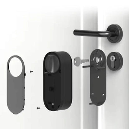 Incuietoare Yala inteligenta Aqara U200 Kit, neagra, Apple HomeKit - EpicHome