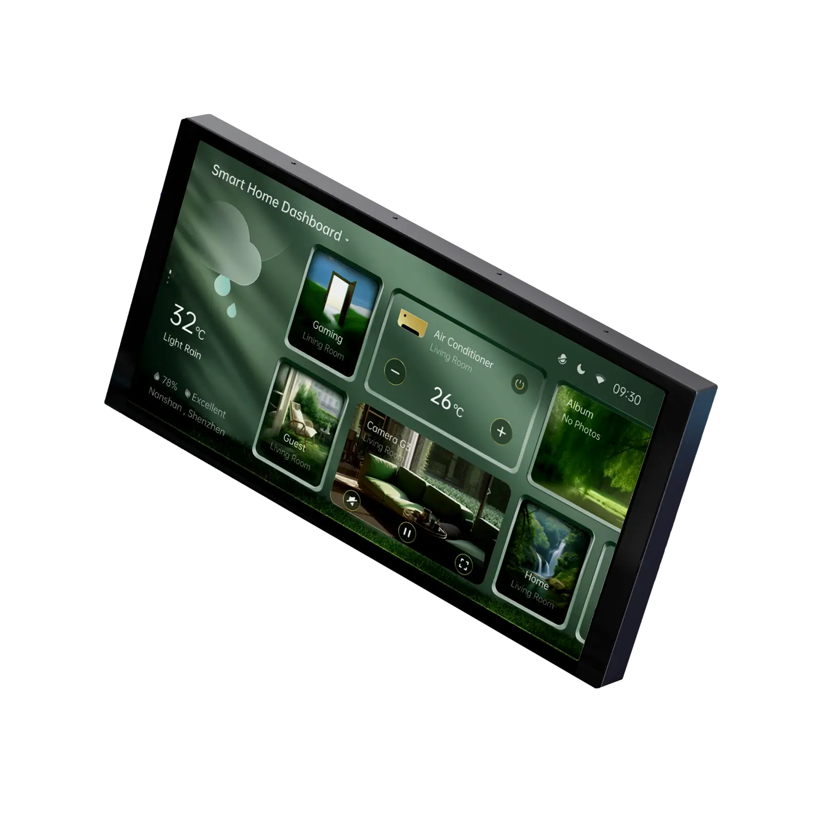 Intrerupator inteligent Aqara Panel Hub S1 Plus, Zigbee si Matter - EpicHome