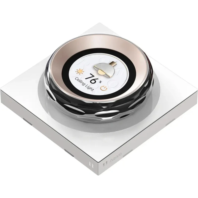 Intrerupator inteligent Aqara Touchscreen Dial V1 EU, 2 canale, Zigbee - EpicHome