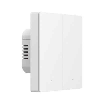 Intrerupator inteligent Sonoff M5-2C-86W, 2 canale, 10A, protocol Matter, Alb - EpicHome