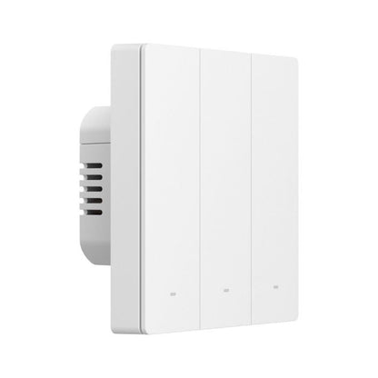 Intrerupator inteligent Sonoff M5-3C-86W, 3 canale, 10A, protocol Matter, Alb - EpicHome