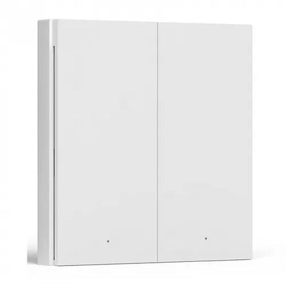 Intrerupator smart Aqara H1, Zigbee, NU necesita NUL, 2 canale - EpicHome.ro