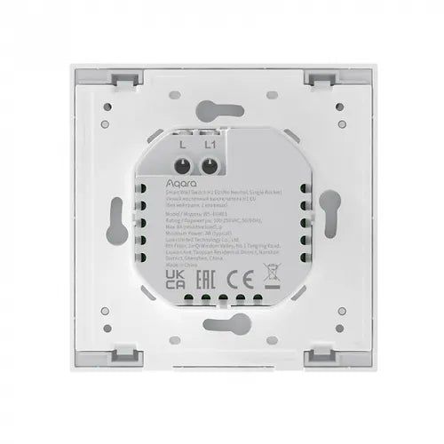 Intrerupator smart Aqara H1, Zigbee, necesita NUL, un canal - EpicHome.ro