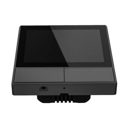 Intrerupator smart cu touch si functie termostat Sonoff NS Panel, Wireless, negru - EpicHome.ro