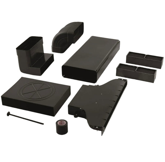 Kit evacuare down air Pyramis ABYSSO filtre de carbon ceramice regenerabile incluse - EpicHome
