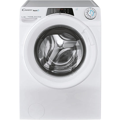 Masina de Spalat Candy RO 1496DWMT/1-S RapidO, 9kg, 1400,  A, BPM, MPS, 6D, WiFi+BT, Steam, White+White+white ring - EpicHome