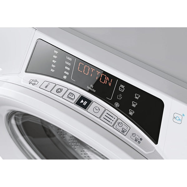 Masina de Spalat Candy RO 1496DWMT/1-S RapidO, 9kg, 1400,  A, BPM, MPS, 6D, WiFi+BT, Steam, White+White+white ring - EpicHome